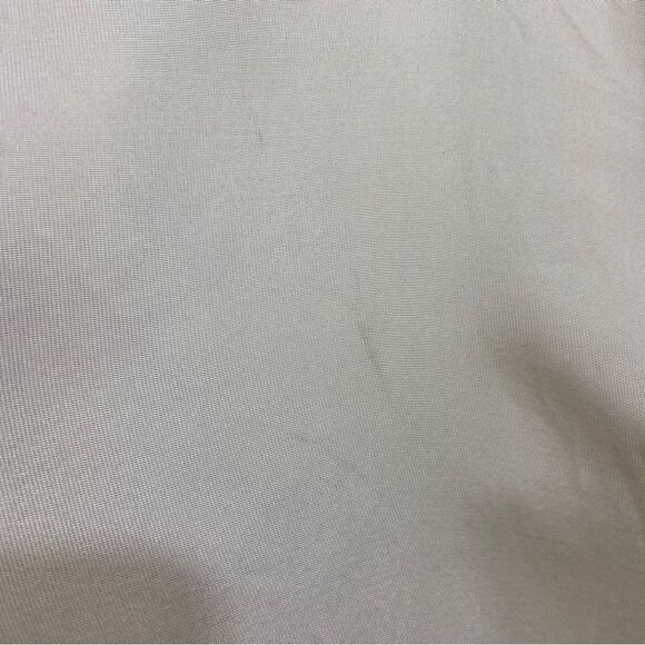 Lanvin Paris 100% Silk Ivory‎ Fringe End Scarf Appr 51”x28” - Picture 8 of 13